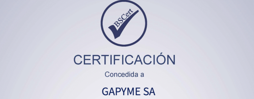 UNE 420001:2024 Gapyme