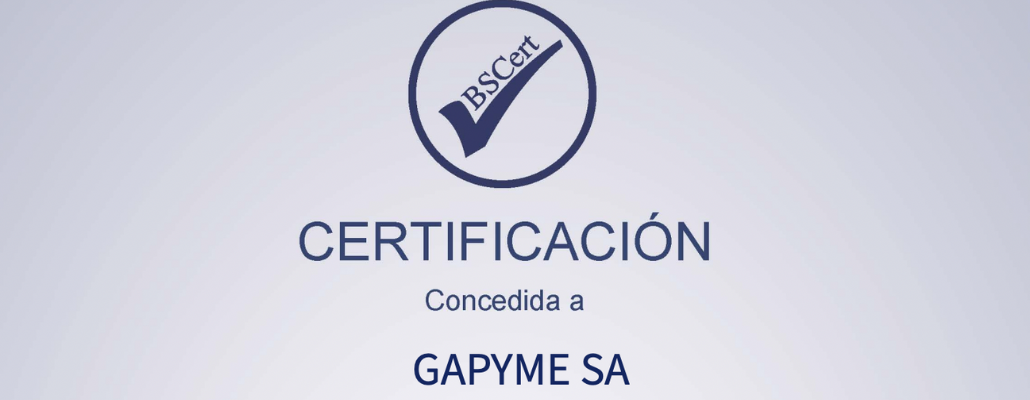 UNE 420001:2024 Gapyme