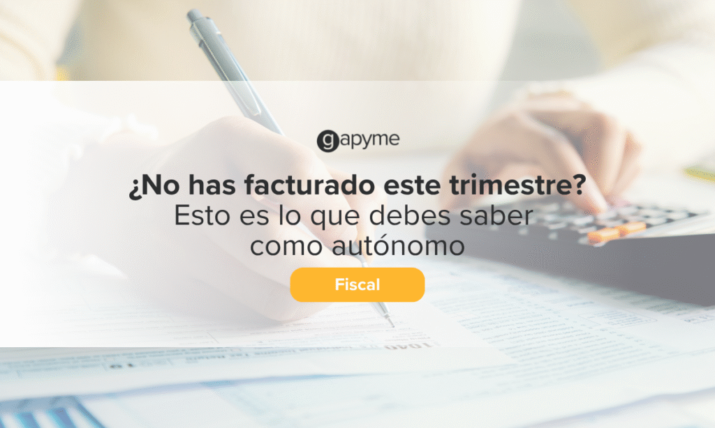 facturacion autónomos - gapyme