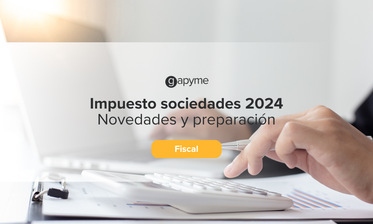 Impuesto sociedades 2024 - gapyme