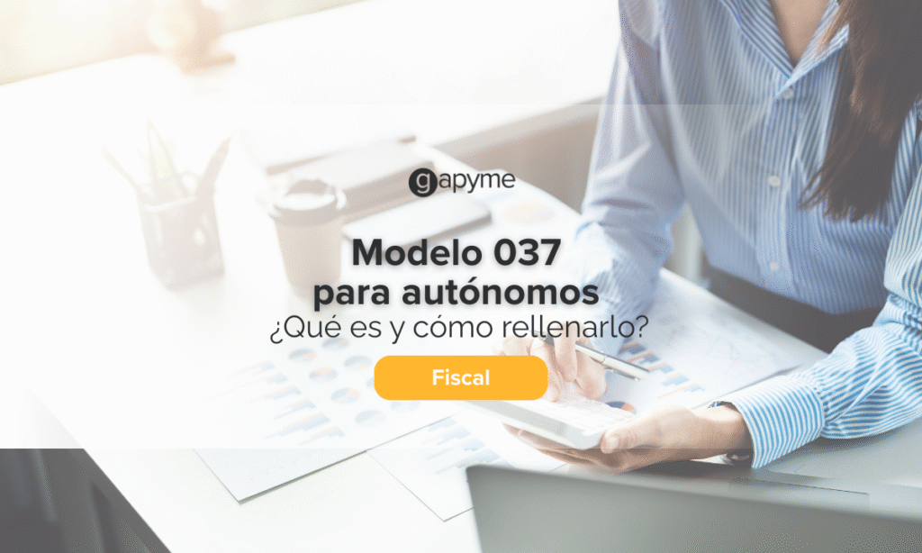 Gapyme - modelo 037 autónomos