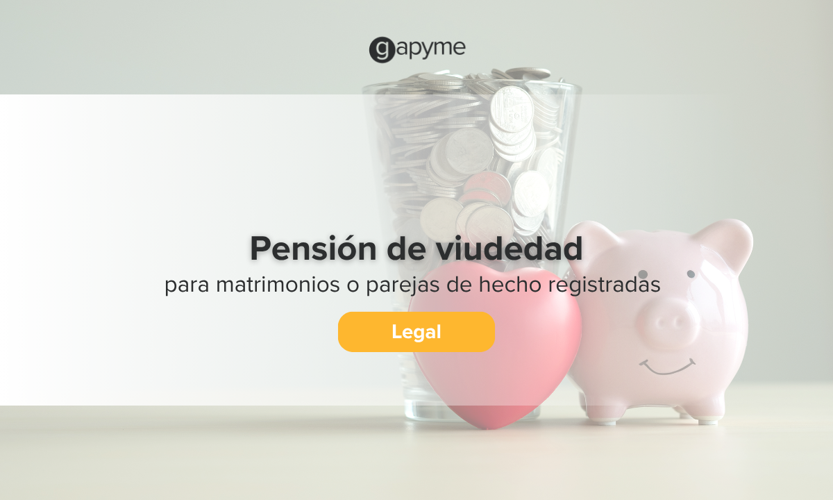 Pensión viudedad - gapyme